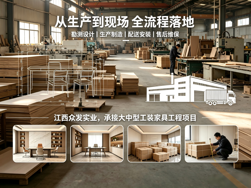 工装家具怎么选?江西众发实业解析政企学校公寓康养家具采购要点